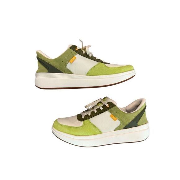 Kizik Brisbane Womens 11 Mens 8.5 Sweet Pea Hands Free Lace Up Comfort Sneakers - Picture 6 of 9